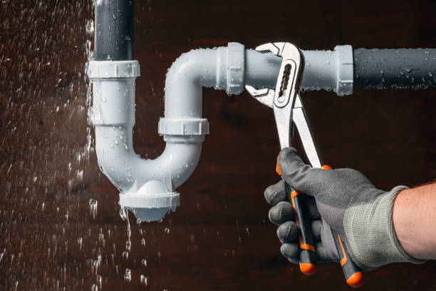 Professional Leak Detection technician working in Marriottsville, MD